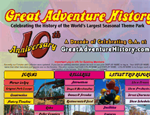 Tablet Screenshot of greatadventurehistory.com